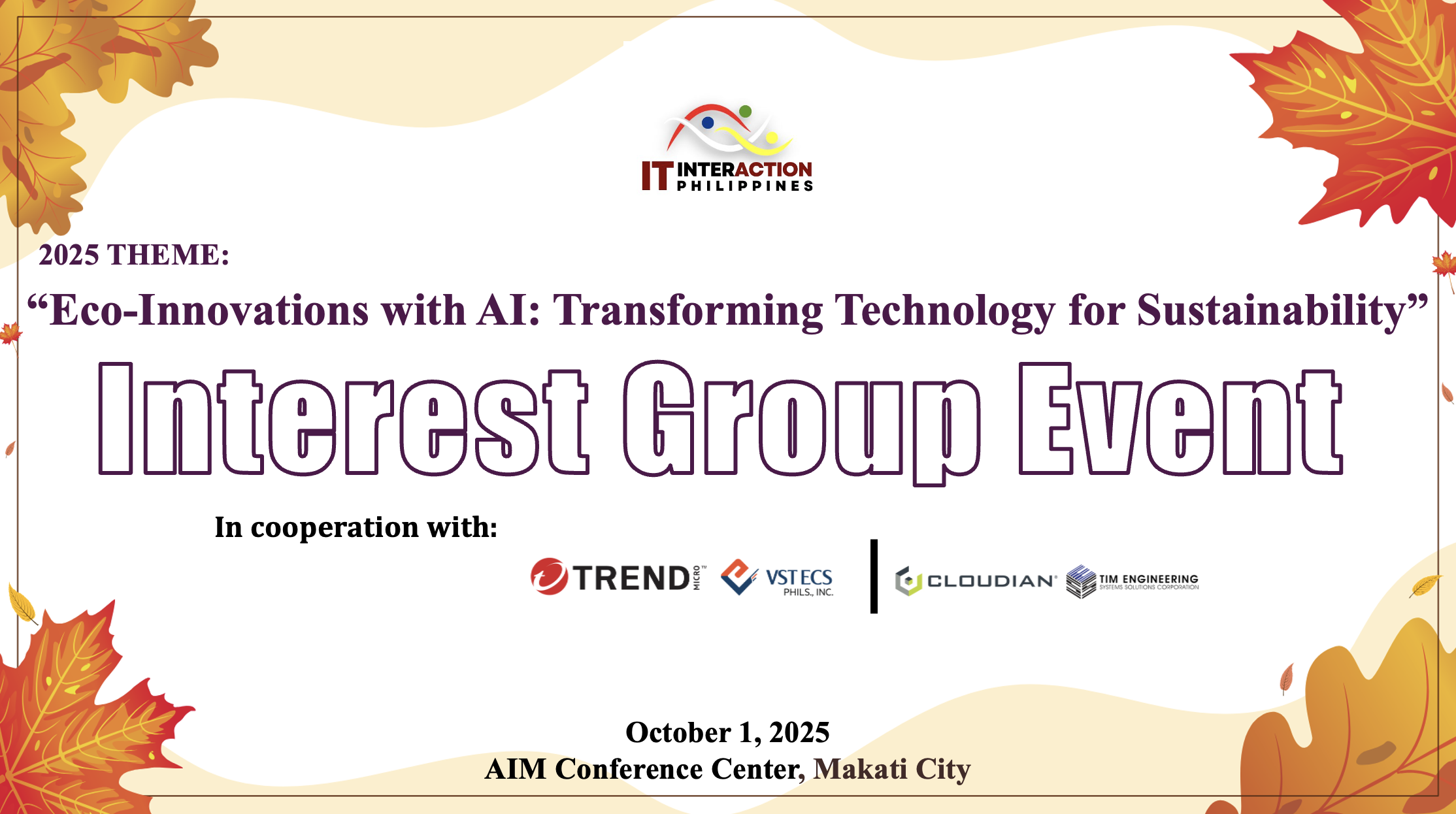 INTEREST GROUP - OCTOBER 1